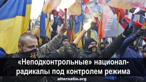 «Неподконтрольные» национал-радикалы под контролем режима